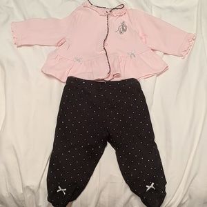 infant Cardigan Set